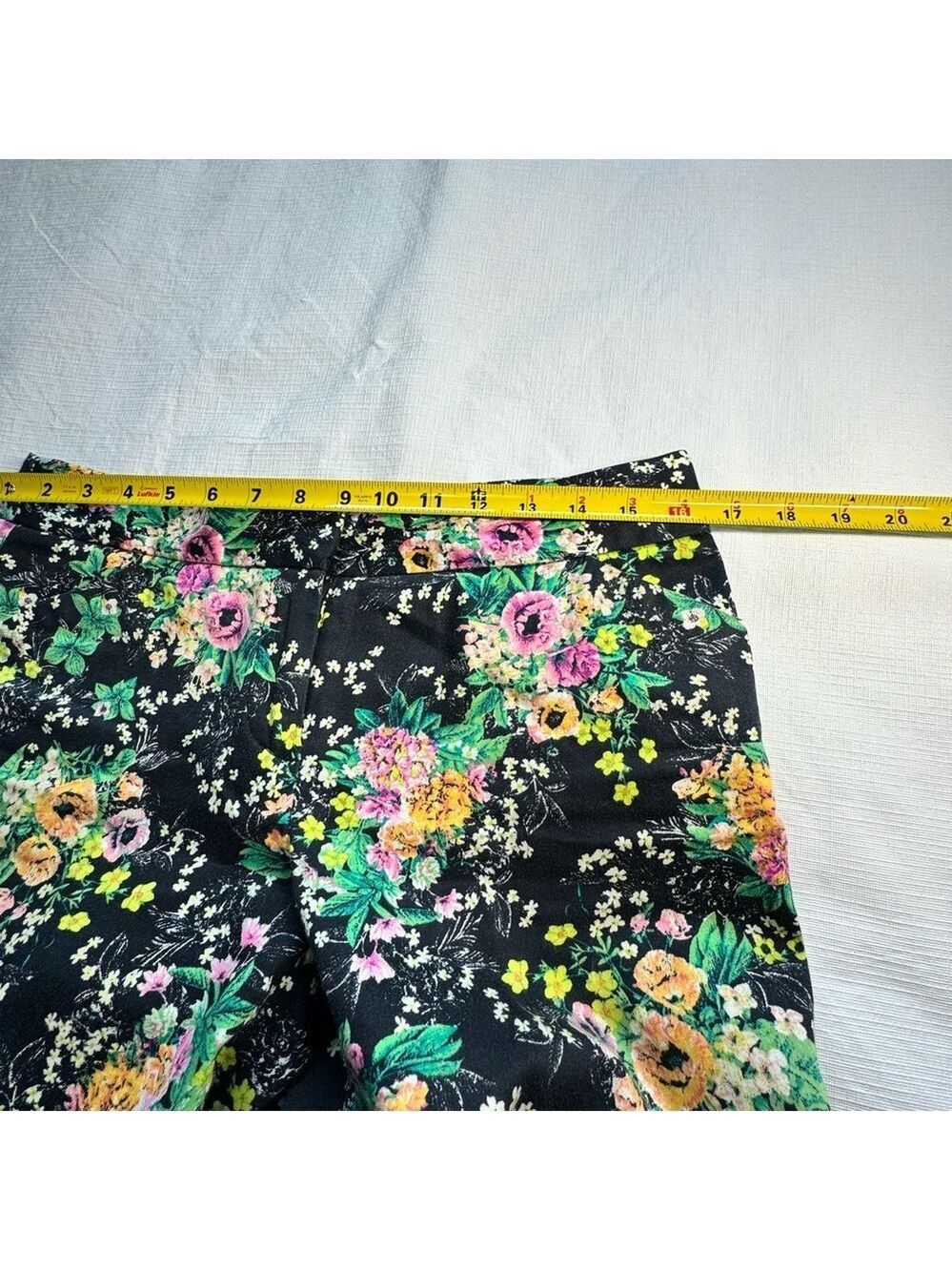 Laundry By Shelli Segal Multicolor Floral Pants Size 6 - Picture 4 of 8
